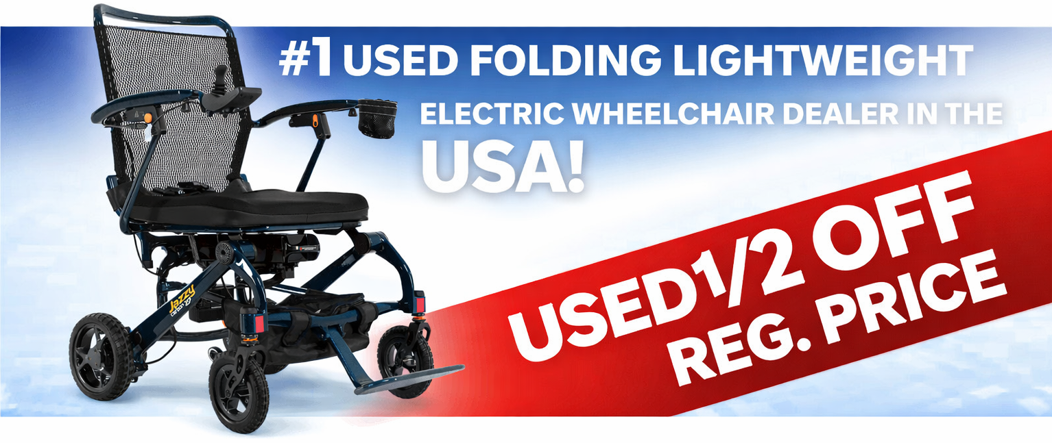 Chandler Electric Wheelchairs are foldable jazzy carbon powerchairs