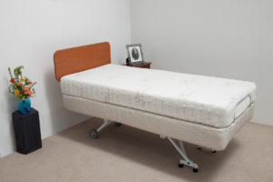 Chandler Supernal 5 high-low adjustable bed with natural organic latex mattress