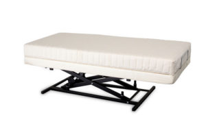 Chandler Superrnal 3 high-low adjustable bed with Latexpedic natural organic latex mattress