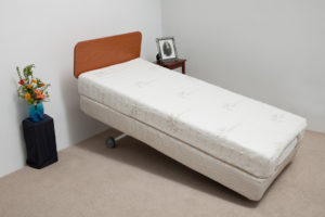 Chandler Supernal 5 high-low adjustable bed with natural organic latex mattress