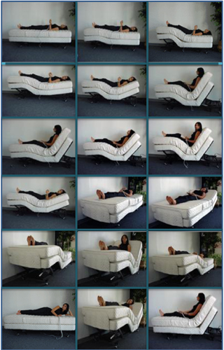 Chandler adjustable beds and natural organic latex mattresses
